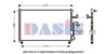 AKS DASIS 96409127 Condenser, air conditioning
